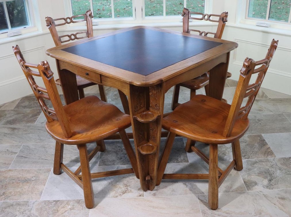 JB Vansciver Games Table and Chairs