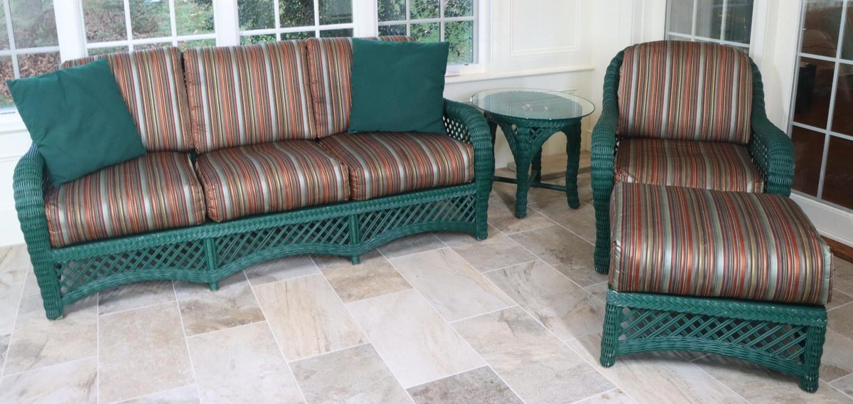 4pc Wicker Patio Set