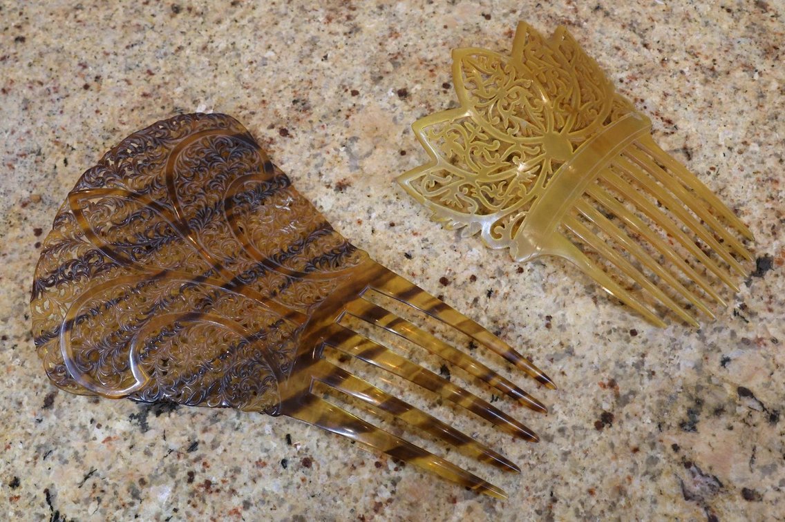 Bakelite Hair Combs