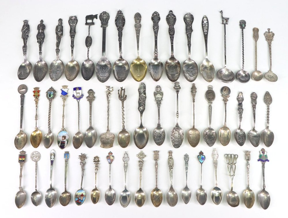 Silver Souvenir Spoons