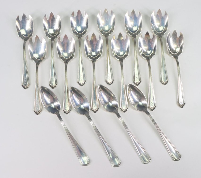 Sterling Silver Dessert Spoons