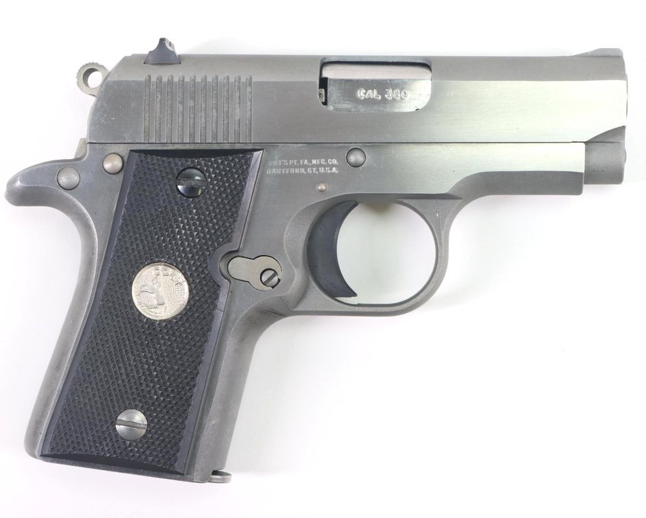 Colt Mustang MK IV Series 80 Semi Automatic Pistol
