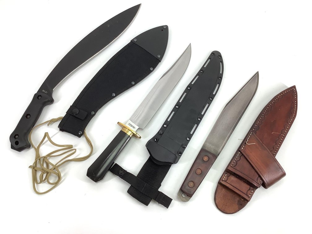 Cold Steel Bowie And Other Large Fixed Blade Knives