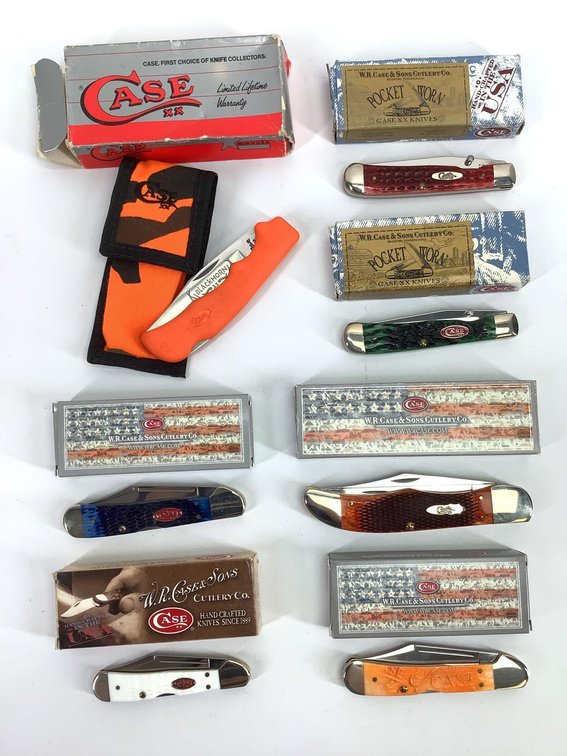 Case XX Folding Knives In Boxes (7)
