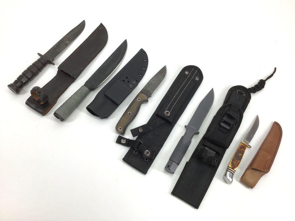 Large Fixed Blade Knives (5)