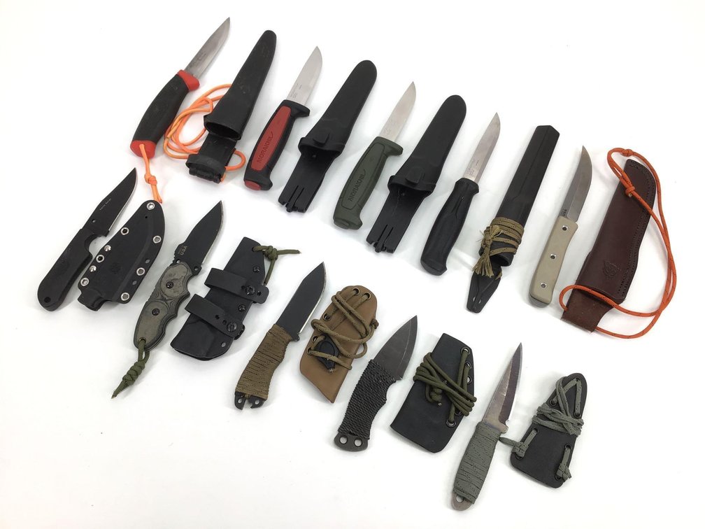 Dive/Tactical type Fixed Blade Knives