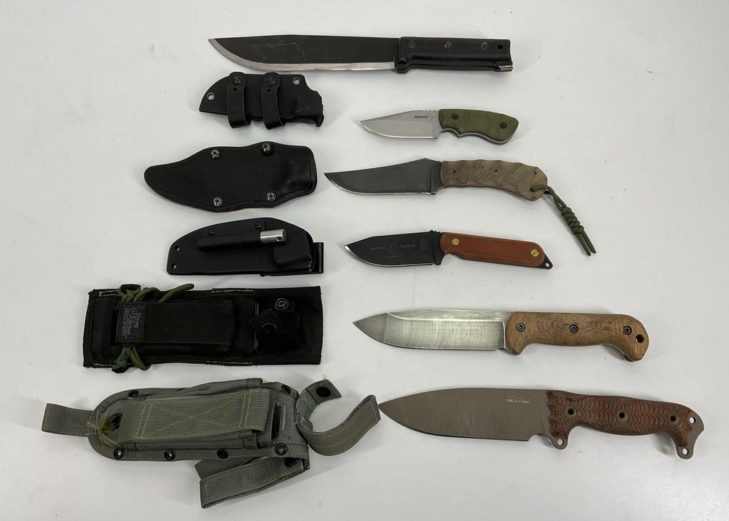 Fixed Blade Knives Assorted (5)