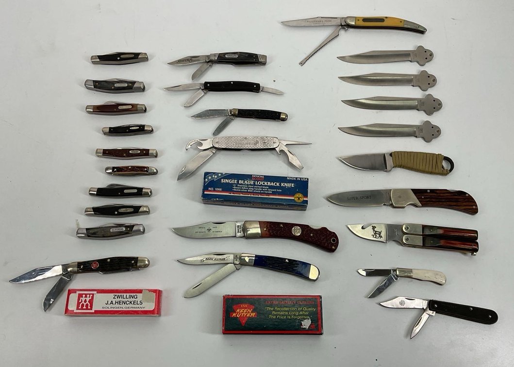 Folding Knives (22) And More