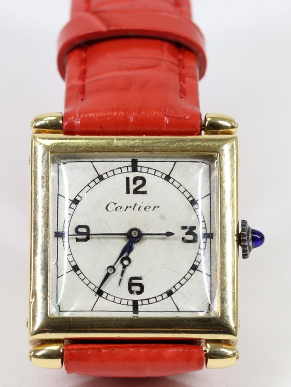 18k Cartier Ladies Wristwatch