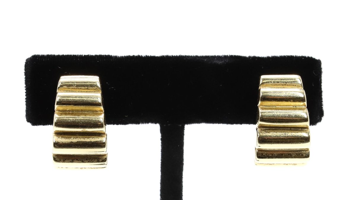 14k YG Earrings