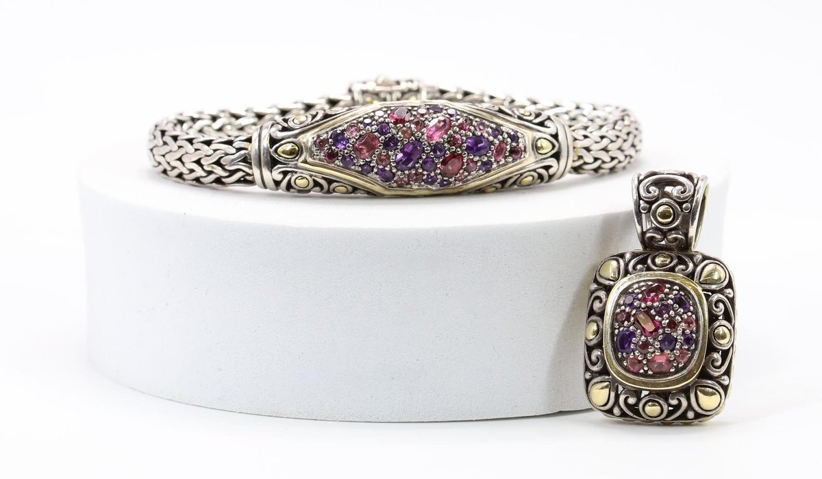 John Hardy Bracelet and Pendant