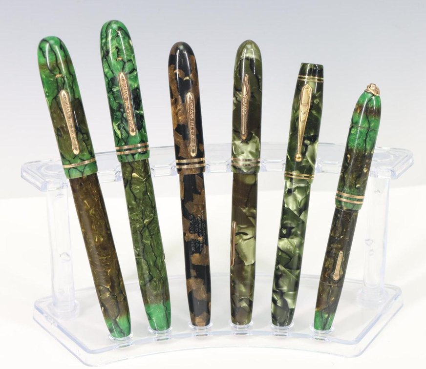 Conklin and Parker Fountain Pens