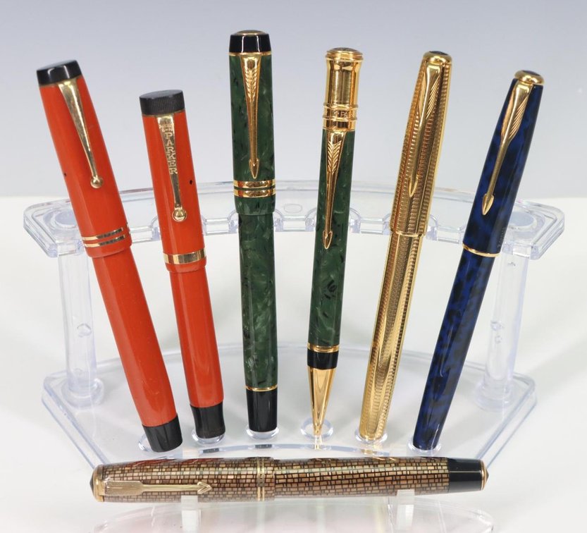 Parker, Fountain Pens, 14k and 18k Nibs