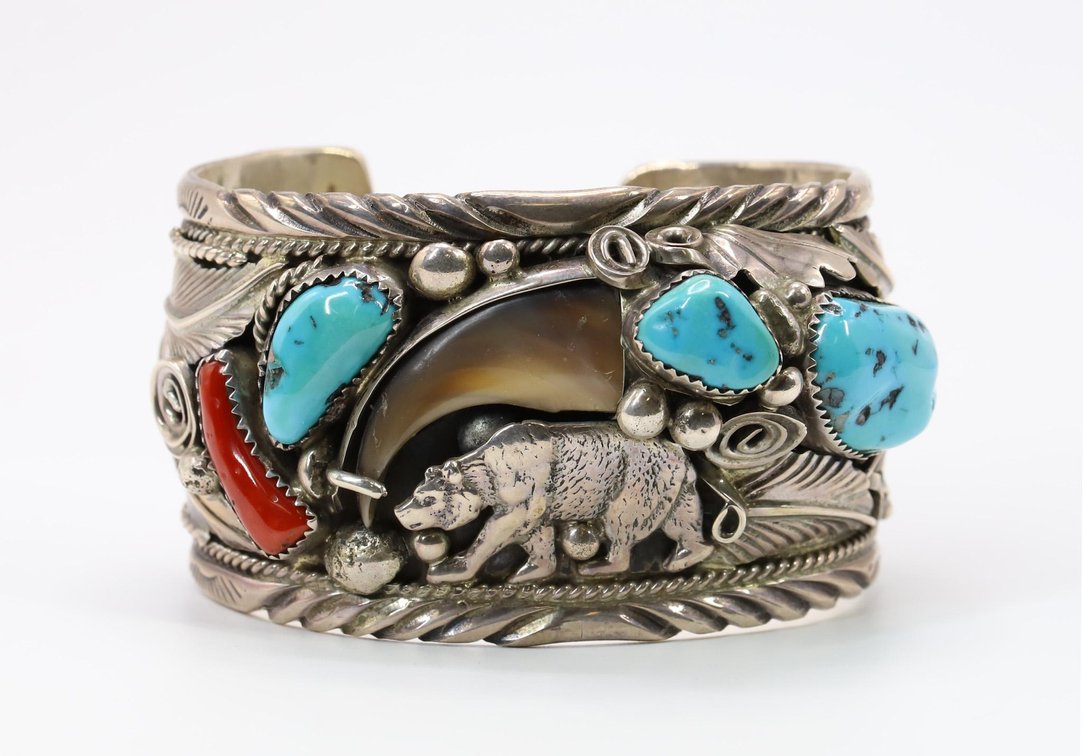 Thomas Byrd Navajo Sterling Cuff Bracelet