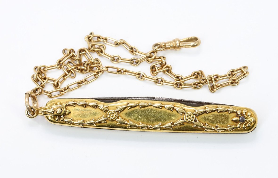 14k Tiffany & Co. Pen Knife