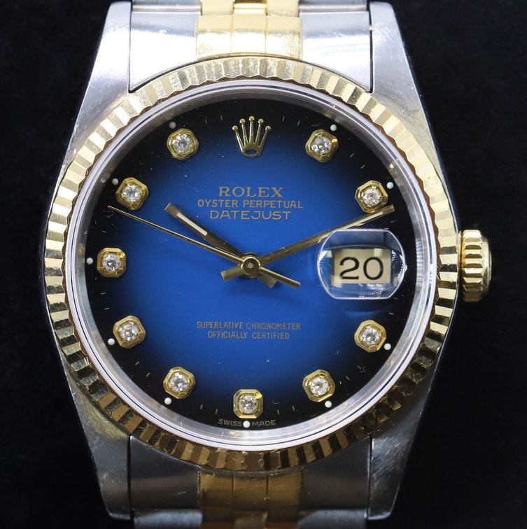 Rolex Two-Tone Date Just. Ref. 16233