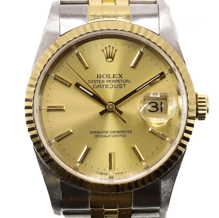 Rolex Two-Tone Date Just, Ref. 16233
