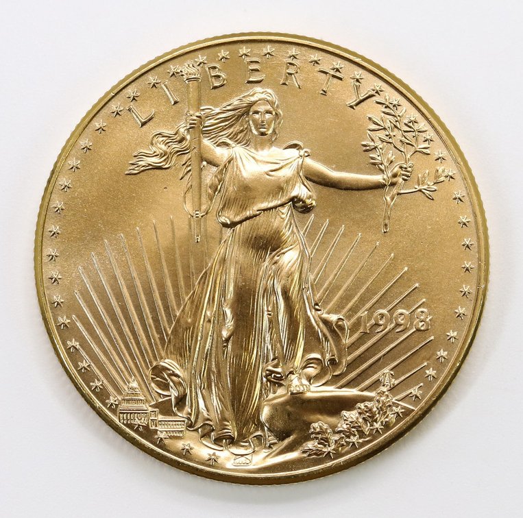 1998 $50 1 oz .999 Fine Gold Coin