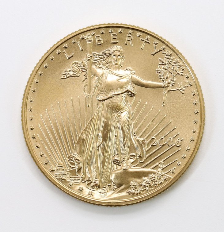 2006 $25 1/2 oz .999 Fine Gold Coin