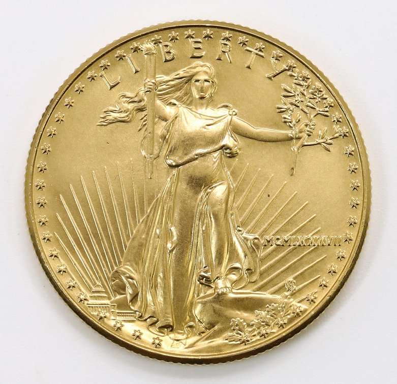 1987 $25 1/2 oz .999 Fine Gold Coin