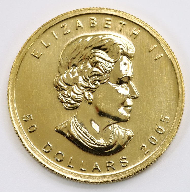 2005 $50 Canadian 1 oz .999 Fine Gold Coin