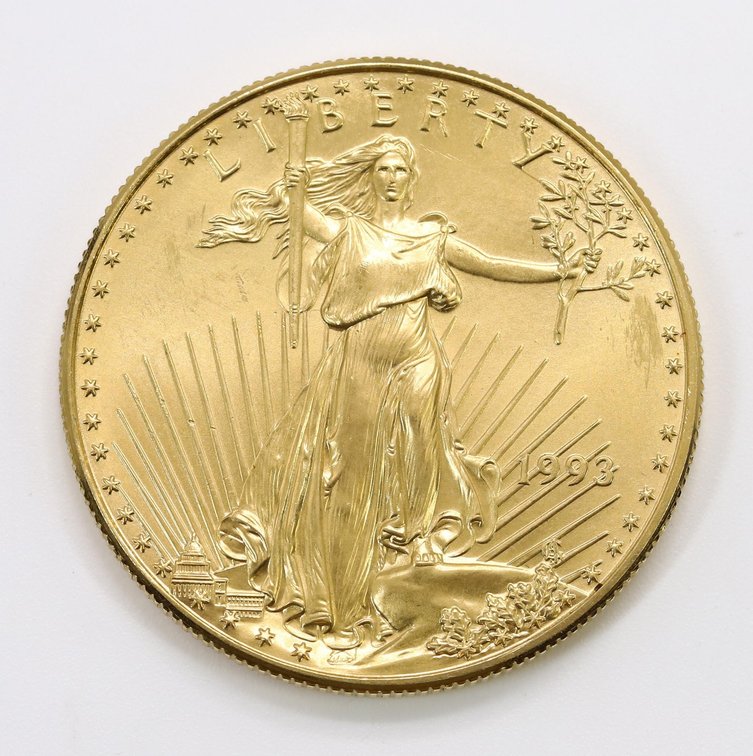 1993 $50 1 oz .999 Fine Gold Coin
