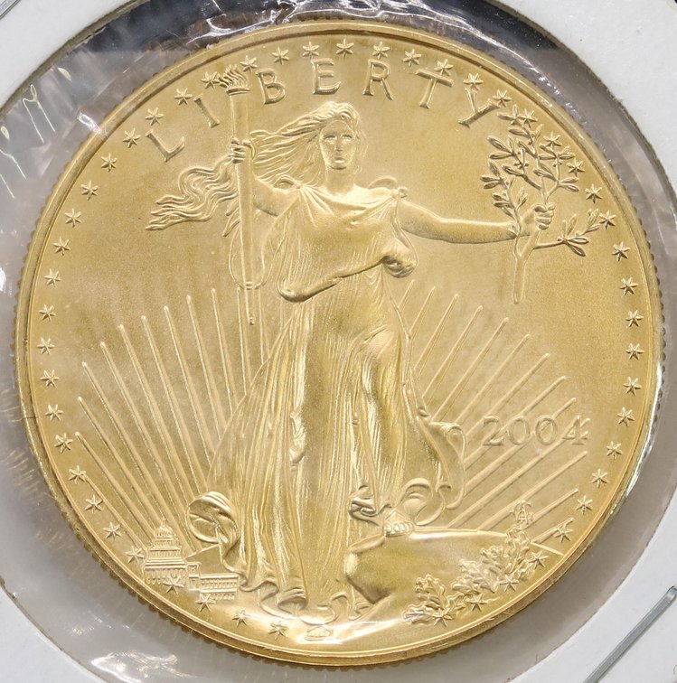 2004 $50 1 oz .999 Fine Gold Coin