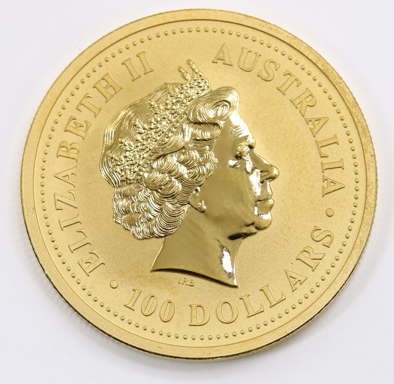 1999 $100 Australian 1 oz .999 Fine Gold Coin