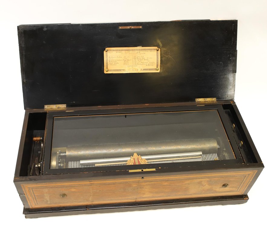 Swiss Orchestral Cylinder Music Box