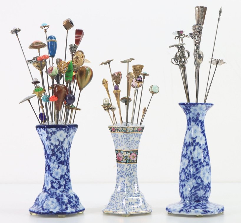 Hat Pins and Holders