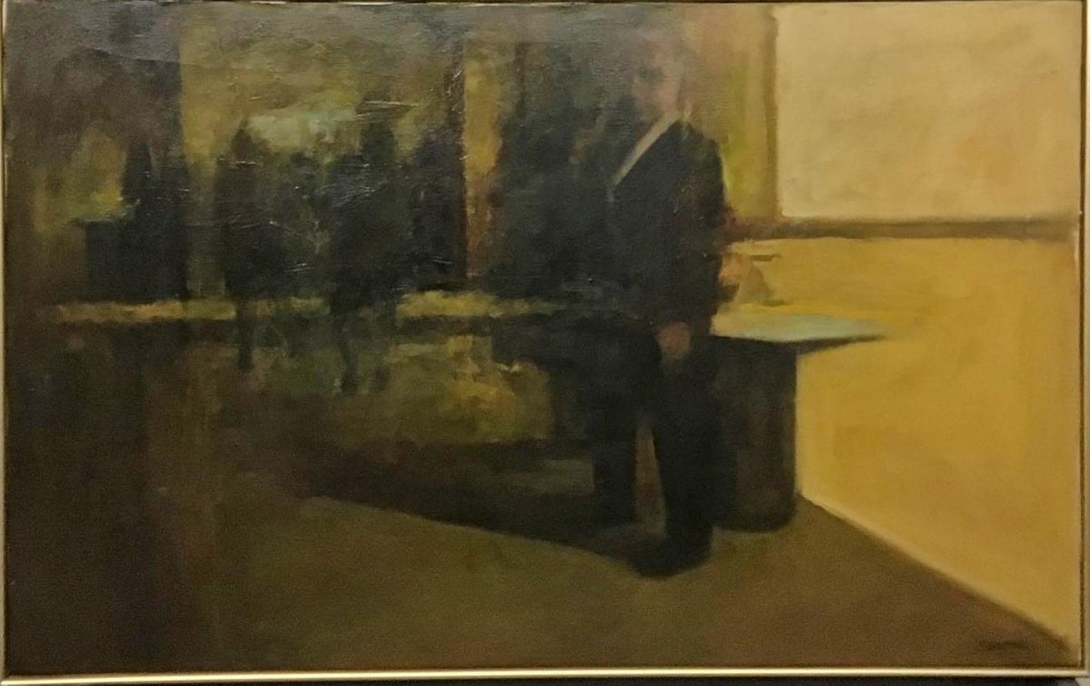 Oil on Canvas, signed "Sparre"