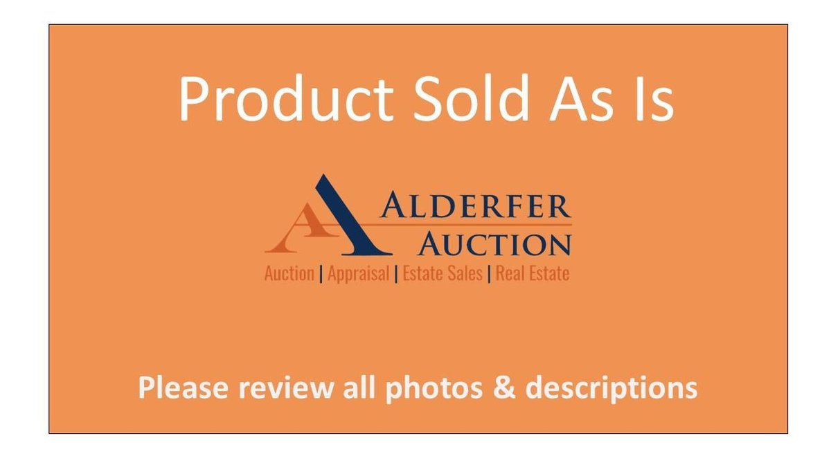 Product Sold As Is