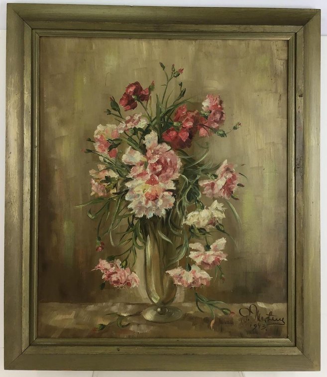 Oil on Board, signed