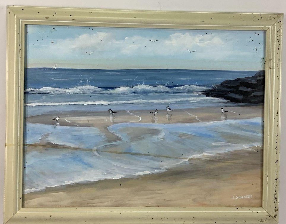Oil on Canvas, signed