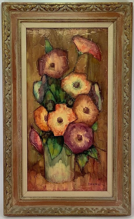 Oil on Board, signed