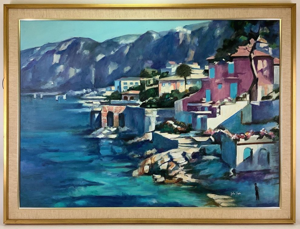 Oil on Canvas, signed