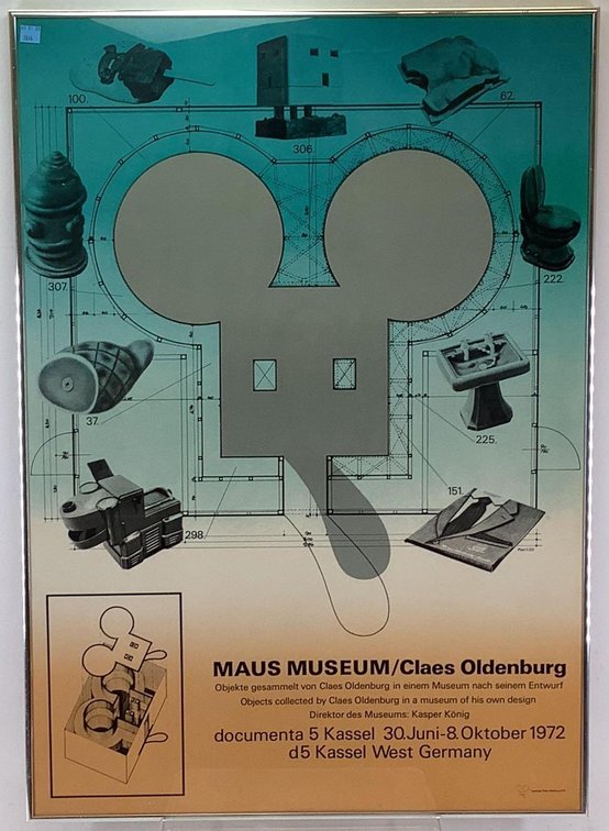 Exhibition Poster for Mouse Museum (West Germany)