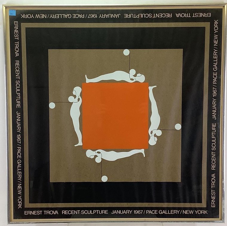 Exhibition Poster from the Pace Gallery, New York