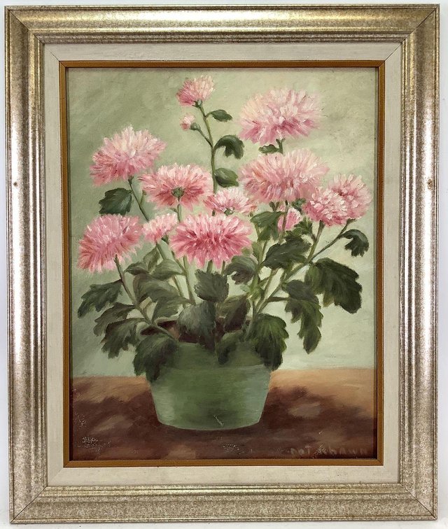 Oil on Board, signed