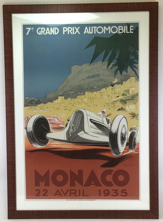 Exhibition Poster for Motorist Museum (Musée de l'Automobiliste)