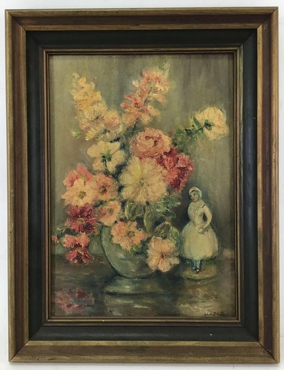Oil on Board, signed