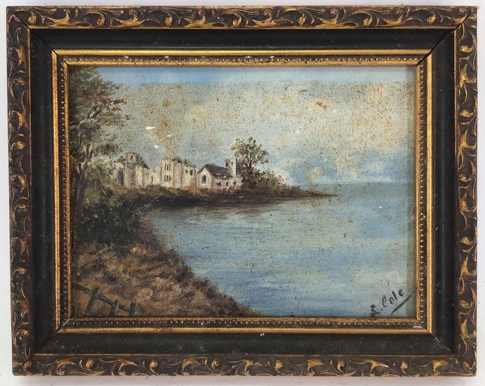 Oil on Board, signed
