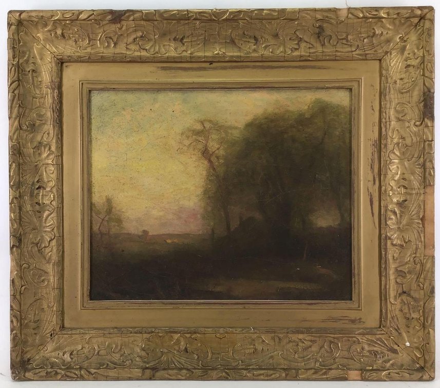 Oil on Canvas, signed