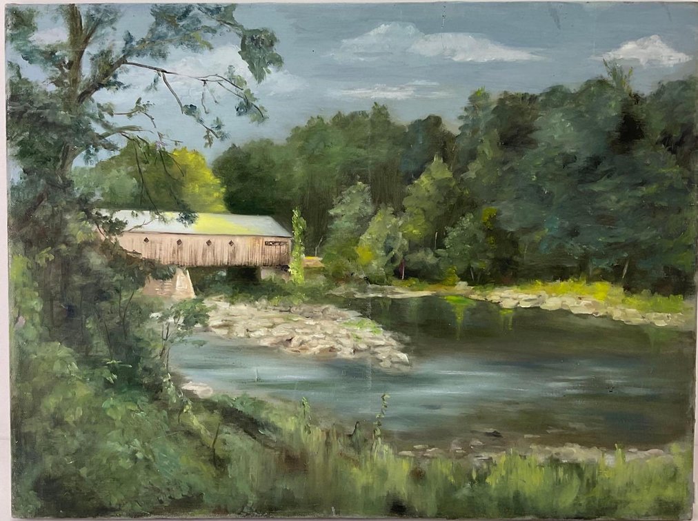 Oil on Canvas and Oil on Board