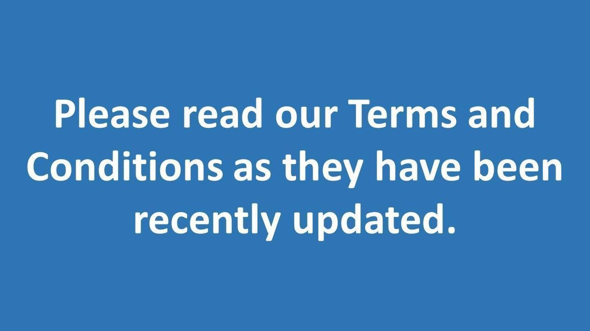 Terms and Conditions