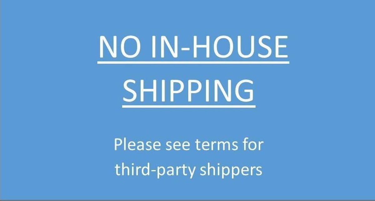 No In-House Shipping