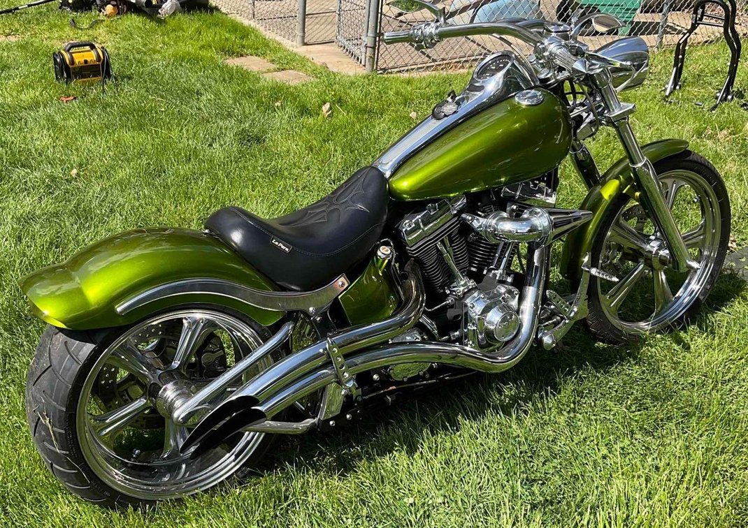 2003 Harley-Davidson FXSTDI Softail Deuce Motorcycle, VIN # 1HD1JBB473Y051688