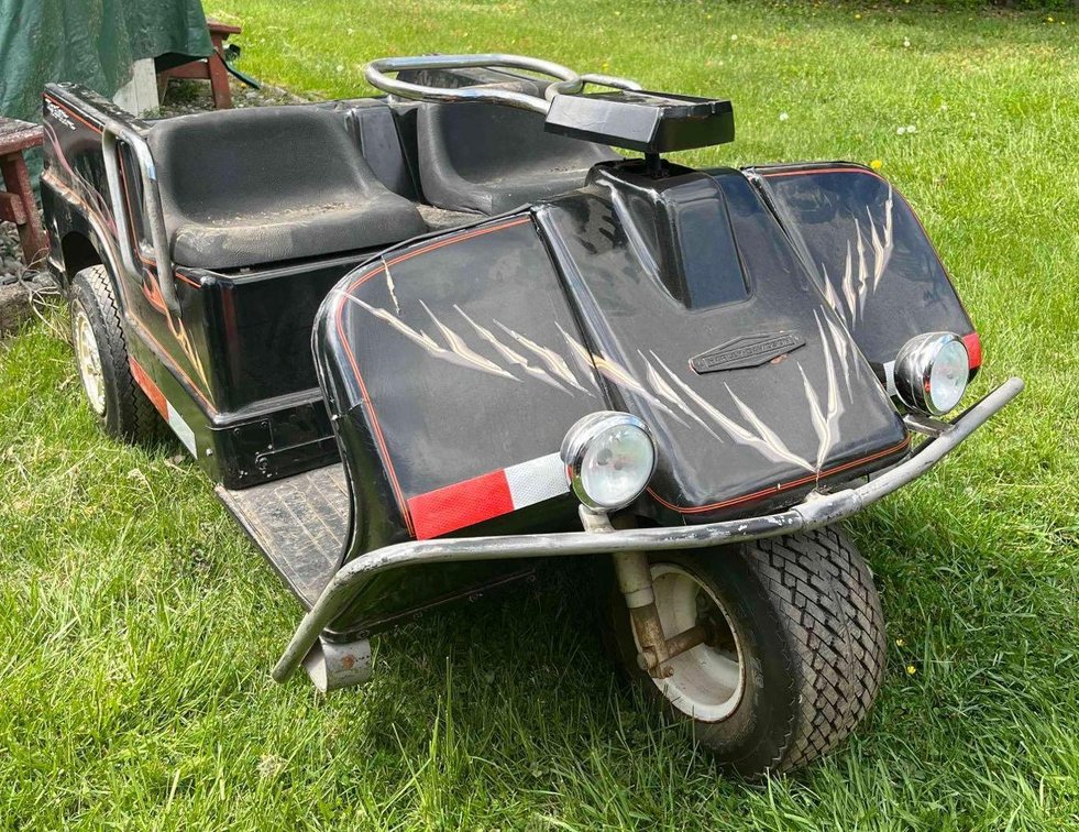 1970s Harley Davidson Golf Cart