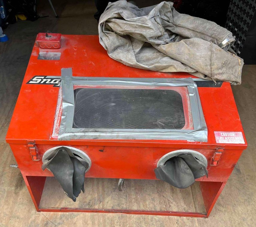 Snap On Sand Blasting Cabinet 