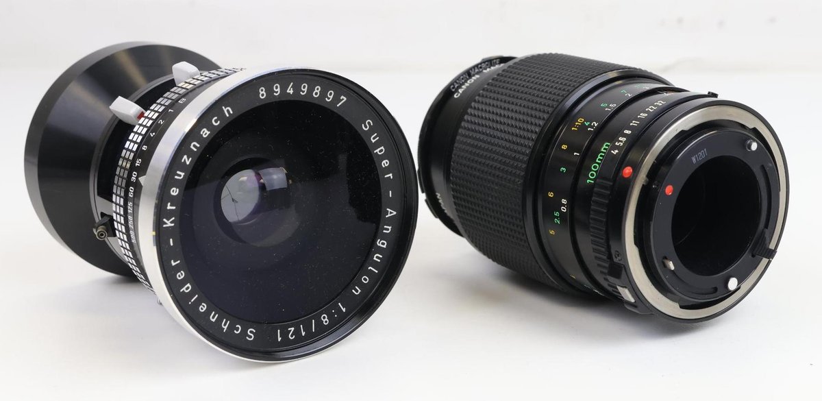 Schneider & Canon Lenses